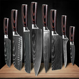 Japanese 8 Piece Knife Set